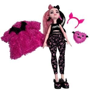 Monster High Gen 3 Creepover Party Draculaura Posable Articulated Doll LOT
